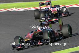 10.10.2010 Suzuka, Japan,  Jaime Alguersuari (ESP), Scuderia Toro Rosso  - Formula 1 World Championship, Rd 16, Japanese Grand Prix, Sunday Race