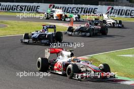 10.10.2010 Suzuka, Japan,  Lewis Hamilton (GBR), McLaren Mercedes, MP4-25 - Formula 1 World Championship, Rd 16, Japanese Grand Prix, Sunday Race