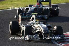 10.10.2010 Suzuka, Japan,  Nico Rosberg (GER), Mercedes GP Petronas - Formula 1 World Championship, Rd 16, Japanese Grand Prix, Sunday Race
