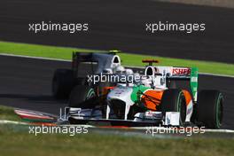 10.10.2010 Suzuka, Japan,  Adrian Sutil (GER), Force India F1 Team - Formula 1 World Championship, Rd 16, Japanese Grand Prix, Sunday Race