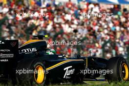 10.10.2010 Suzuka, Japan,  Heikki Kovalainen (FIN), Lotus F1 Team, T127 - Formula 1 World Championship, Rd 16, Japanese Grand Prix, Sunday Race