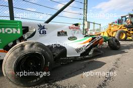 10.10.2010 Suzuka, Japan,  Vitantonio Liuzzi (ITA), Force India F1 Team  - Formula 1 World Championship, Rd 16, Japanese Grand Prix, Sunday Race