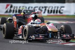 10.10.2010 Suzuka, Japan,  Sébastien Buemi (SUI), Scuderia Toro Rosso - Formula 1 World Championship, Rd 16, Japanese Grand Prix, Sunday Race