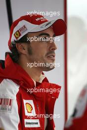 09.10.2010 Suzuka, Japan,  Fernando Alonso (ESP), Scuderia Ferrari  - Formula 1 World Championship, Rd 16, Japanese Grand Prix, Saturday Qualifying