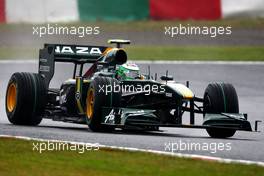 09.10.2010 Suzuka, Japan,  Heikki Kovalainen (FIN), Lotus F1 Team  - Formula 1 World Championship, Rd 16, Japanese Grand Prix, Saturday Practice