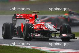 09.10.2010 Suzuka, Japan,  Lucas di Grassi (BRA), Virgin Racing  - Formula 1 World Championship, Rd 16, Japanese Grand Prix, Saturday Practice