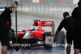 09.10.2010 Suzuka, Japan,  Timo Glock (GER), Virgin Racing - Formula 1 World Championship, Rd 16, Japanese Grand Prix, Saturday Practice