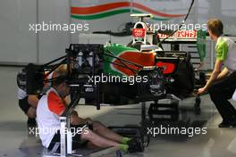 09.10.2010 Suzuka, Japan,  Force India F1 Team  - Formula 1 World Championship, Rd 16, Japanese Grand Prix, Saturday