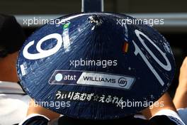 07.10.2010 Suzuka, Japan,  Japanese fan, Williams F1 Team  - Formula 1 World Championship, Rd 16, Japanese Grand Prix, Thursday