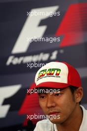 07.10.2010 Suzuka, Japan,  Sakon Yamamoto (JPN), Hispania Racing F1 Team HRT - Formula 1 World Championship, Rd 16, Japanese Grand Prix, Thursday Press Conference