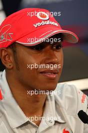 07.10.2010 Suzuka, Japan,  Lewis Hamilton (GBR), McLaren Mercedes - Formula 1 World Championship, Rd 16, Japanese Grand Prix, Thursday Press Conference