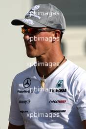 07.10.2010 Suzuka, Japan,  Michael Schumacher (GER), Mercedes GP  - Formula 1 World Championship, Rd 16, Japanese Grand Prix, Thursday