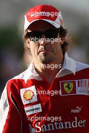 07.10.2010 Suzuka, Japan,  Fernando Alonso (ESP), Scuderia Ferrari - Formula 1 World Championship, Rd 16, Japanese Grand Prix, Thursday