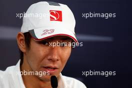 07.10.2010 Suzuka, Japan,  Kamui Kobayashi (JAP), BMW Sauber F1 Team - Formula 1 World Championship, Rd 16, Japanese Grand Prix, Thursday Press Conference