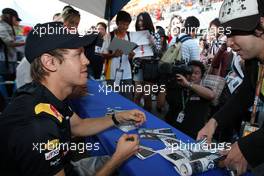 07.10.2010 Suzuka, Japan,  Sebastian Vettel (GER), Red Bull Racing - Formula 1 World Championship, Rd 16, Japanese Grand Prix, Thursday