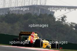 22.10.2010 Yeongam, Korea,  Robert Kubica (POL), Renault F1 Team  - Formula 1 World Championship, Rd 17, Korean Grand Prix, Friday Practice