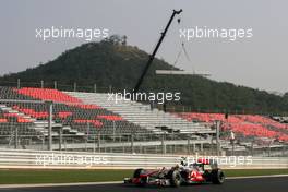 22.10.2010 Yeongam, Korea,  Lewis Hamilton (GBR), McLaren Mercedes  - Formula 1 World Championship, Rd 17, Korean Grand Prix, Friday Practice