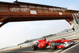 22.10.2010 Yeongam, Korea,  Fernando Alonso (ESP), Scuderia Ferrari - Formula 1 World Championship, Rd 17, Korean Grand Prix, Friday Practice