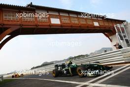 22.10.2010 Yeongam, Korea,  Heikki Kovalainen (FIN), Lotus F1 Team - Formula 1 World Championship, Rd 17, Korean Grand Prix, Friday Practice