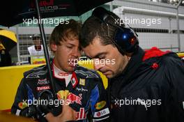 24.10.2010 Yeongam, Korea,  Sebastian Vettel (GER), Red Bull Racing - Formula 1 World Championship, Rd 17, Korean Grand Prix, Sunday Pre-Race Grid