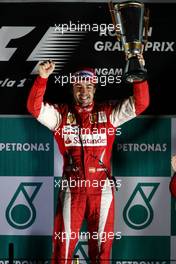 24.10.2010 Yeongam, Korea,  Fernando Alonso (ESP), Scuderia Ferrari  - Formula 1 World Championship, Rd 17, Korean Grand Prix, Sunday Podium