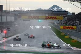 24.10.2010 Yeongam, Korea,  Vitantonio Liuzzi (ITA), Force India F1 Team - Formula 1 World Championship, Rd 17, Korean Grand Prix, Sunday Race