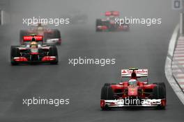 24.10.2010 Yeongam, Korea,  Fernando Alonso (ESP), Scuderia Ferrari  - Formula 1 World Championship, Rd 17, Korean Grand Prix, Sunday Race