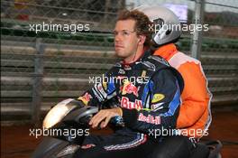 24.10.2010 Yeongam, Korea,  Sebastian Vettel (GER), Red Bull Racing rides back to the pits after his engine blew - Formula 1 World Championship, Rd 17, Korean Grand Prix, Sunday Race