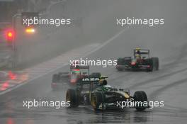 24.10.2010 Yeongam, Korea,  Heikki Kovalainen (FIN), Lotus F1 Team - Formula 1 World Championship, Rd 17, Korean Grand Prix, Sunday Race