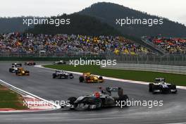 24.10.2010 Yeongam, Korea,  Michael Schumacher (GER), Mercedes GP  - Formula 1 World Championship, Rd 17, Korean Grand Prix, Sunday Race