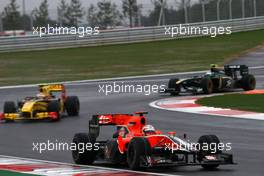 24.10.2010 Yeongam, Korea,  Lucas di Grassi (BRA), Virgin Racing  - Formula 1 World Championship, Rd 17, Korean Grand Prix, Sunday Race