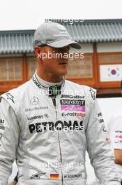 23.10.2010 Yeongam, Korea,  Michael Schumacher (GER), Mercedes GP Petronas - Formula 1 World Championship, Rd 17, Korean Grand Prix, Saturday Practice
