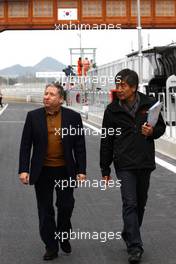 23.10.2010 Yeongam, Korea,  Jean Todt (FRA), FIA President   - Formula 1 World Championship, Rd 17, Korean Grand Prix, Saturday