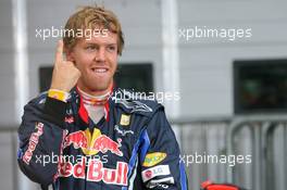 23.10.2010 Yeongam, Korea,  pole position man Sebastian Vettel (GER), Red Bull Racing - Formula 1 World Championship, Rd 17, Korean Grand Prix, Saturday Qualifying