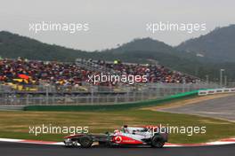 23.10.2010 Yeongam, Korea,  Jenson Button (GBR), McLaren Mercedes  - Formula 1 World Championship, Rd 17, Korean Grand Prix, Saturday Practice