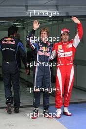 23.10.2010 Yeongam, Korea,  Sebastian Vettel (GER), Red Bull Racing and Fernando Alonso (ESP), Scuderia Ferrari  - Formula 1 World Championship, Rd 17, Korean Grand Prix, Saturday Qualifying