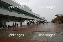 24.10.2010 Yeongam, Korea,  The Paddock - Formula 1 World Championship, Rd 17, Korean Grand Prix, Sunday