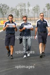 21.10.2010 Yeongam, Korea,  Rubens Barrichello (BRA), Williams F1 Team - Formula 1 World Championship, Rd 17, Korean Grand Prix, Thursday