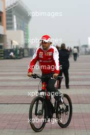 21.10.2010 Yeongam, Korea,  Felipe Massa (BRA), Scuderia Ferrari  - Formula 1 World Championship, Rd 17, Korean Grand Prix, Thursday