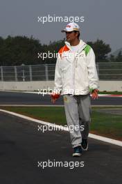 21.10.2010 Yeongam, Korea,  Vitantonio Liuzzi (ITA), Force India F1 Team - Formula 1 World Championship, Rd 17, Korean Grand Prix, Thursday