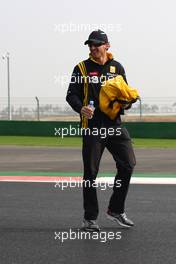 21.10.2010 Yeongam, Korea,  Robert Kubica (POL), Renault F1 Team - Formula 1 World Championship, Rd 17, Korean Grand Prix, Thursday
