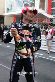 16.05.2010 Monaco, Monte Carlo,  Mark Webber (AUS), Red Bull Racing  - Formula 1 World Championship, Rd 6, Monaco Grand Prix, Sunday Podium