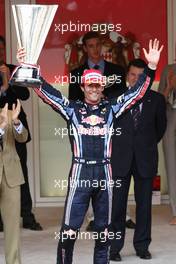 16.05.2010 Monaco, Monte Carlo,  1st place Mark Webber (AUS), Red Bull Racing - Formula 1 World Championship, Rd 6, Monaco Grand Prix, Sunday Podium