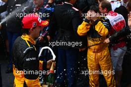 16.05.2010 Monaco, Monte Carlo,  3rd place Robert Kubica (POL), Renault F1 Team - Formula 1 World Championship, Rd 6, Monaco Grand Prix, Sunday Podium