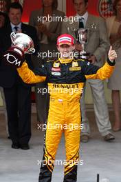 16.05.2010 Monaco, Monte Carlo,  Robert Kubica (POL), Renault F1 Team - Formula 1 World Championship, Rd 6, Monaco Grand Prix, Sunday Podium