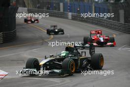 16.05.2010 Monaco, Monte Carlo,  Heikki Kovalainen (FIN), Lotus F1 Team  - Formula 1 World Championship, Rd 6, Monaco Grand Prix, Sunday Race