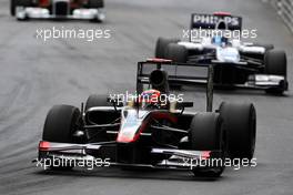 16.05.2010 Monaco, Monte Carlo,  Karun Chandhok (InD), Hispania Racing F1 Team HRT - Formula 1 World Championship, Rd 6, Monaco Grand Prix, Sunday Race