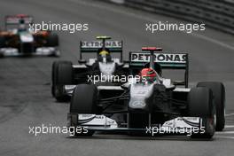 16.05.2010 Monaco, Monte Carlo,  Michael Schumacher (GER), Mercedes GP  - Formula 1 World Championship, Rd 6, Monaco Grand Prix, Sunday Race