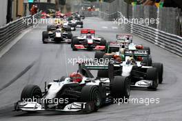 16.05.2010 Monaco, Monte Carlo,  Michael Schumacher (GER), Mercedes GP Petronas - Formula 1 World Championship, Rd 6, Monaco Grand Prix, Sunday Race