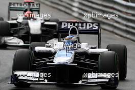 16.05.2010 Monaco, Monte Carlo,  Rubens Barrichello (BRA), Williams F1 Team - Formula 1 World Championship, Rd 6, Monaco Grand Prix, Sunday Race